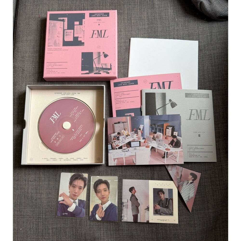 seventeen fml album faded mono life version all inclusions